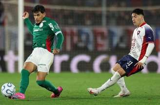 Gustavo Gómez anotou o gol da classificação do Palmeiras na Libertadores –