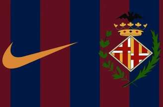 Gráfico mostra a evolução história do escudo do Barcelona –