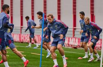Atividade de preparação do Dortmund antes da final da Supercopa da Alemanha –
