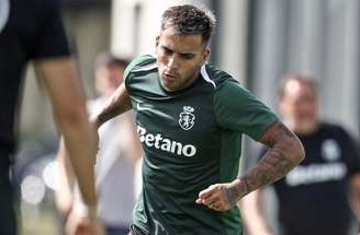 Atividade de preparação do Sporting antes da partida contra o Alverca –