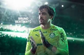 Bruno Bertinato é o novo goleiro do Palmeiras –
