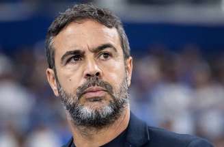 Artur Jorge durante o jogo entre Cruzeiro e Atlético Mineiro –
