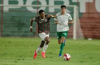 Fluminense e Palmeiras mediram forças nesta quinta-feira (27), pela 13ª rodada do Brasileirão Sub-17 –