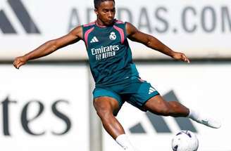 Endrick em ação pelo Real Madrid em amistoso de pré-temporada –