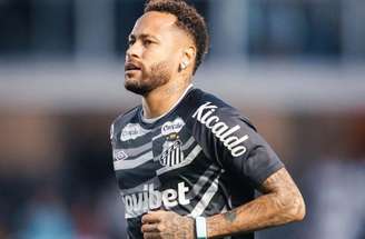 Neymar atuou na última vez que o Santos venceu um clássico, em novembro de 2025, contra o Palmeiras – Raul Baretta / Santos