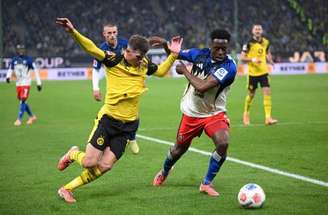 Hamburgo não conseguiu parar o Dortmund –