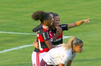 Flamengo e Ferroviária mediram forças neste sábado (29), no Luso-Brasileiro, pelas quartas de final do Brasileirão Feminino – Rafael Zocco / Ferroviária