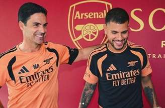 O Arsenal pagou 75 milhões de libras (R$ 550 milhões) por Bruno Guimarães – Divulgação/Arsenal