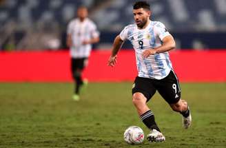 Aguero durante evento de esportes eletrônicos –