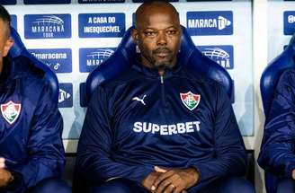 Marcão durante o jogo entre Fluminense e Vasco – Reprodução de vídeo