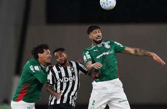 Palmeiras ficou no empate, sem gols, com o Botafogo, fora de casa –