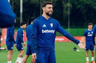 Atividade de preparação do United antes de receber o Brighton –
