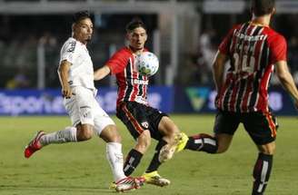 No 1° turno, as equipes ficaram no 1 a 1, na Vila Belmiro –