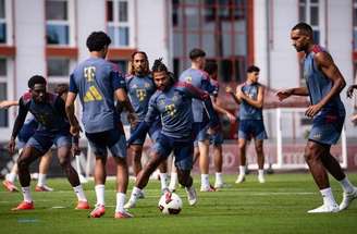 Atividade de preparação do Bayern antes de receber o Union Berlin em Munique –