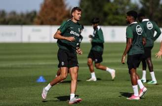 Atividade de preparação do Arouca antes de visitar o Sporting –