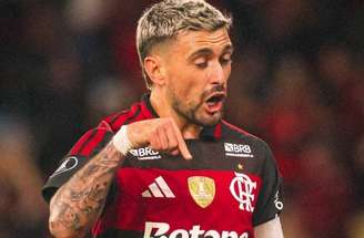 Adriano Fontes/Flamengo - Legenda: Arrascaeta salvou o Flamengo da derrota diante do Del Valle