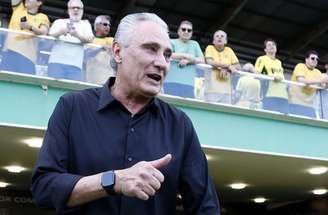 Tite em seu primeiro jogo pelo Botafogo –