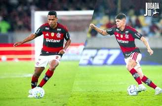 Varela corre para o abraço após abrir o marcador para o Flamengo contra o RBB –