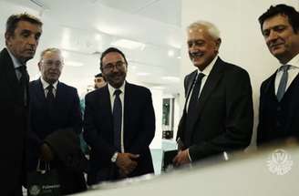 Visita das autoridades italianas na sede social do Palmeiras –