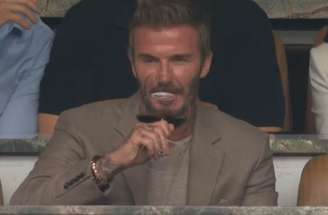 Beckham é um dos proprietários do Inter Miami, onde joga o argentino Messi –