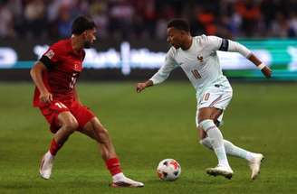 Mbappé marcou o gol da vitória da França sobre a Turquia por 1 a 0 –