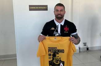 Pedrinho já admite concorrer à reeleição no Vasco da Gama –