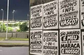 Protesto de torcedores na bilheteria do Maracanã –