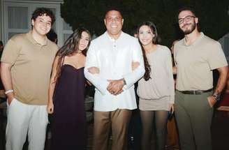Ronaldo celebrou sues 50 anos com festa em São Paulo –