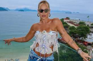 Virgínia durante o evento da NFL no Maracanã –