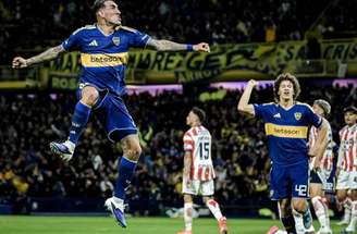 Leandro Paredes em ação pelo Boca Juniors –