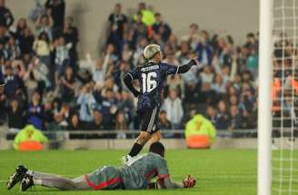 Argentina construiu uma goleada ao longo do primeiro tempo –