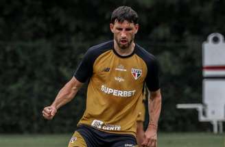 São Paulo treino nesta segunda-feira no CT da Barra Funda –
