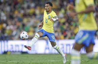 Hugo Souza atuou no primeiro jogo da Seleção na Data Fifa, o empate em 1 a 1 com a Austrália –