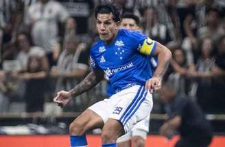 Zé Lucas marcou o seu primeiro gol pelo Cruzeiro diante do São Paulo, na última quarta –