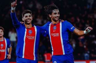 Cérebro do PSG, português Vitinha em ação na vitória sobre o Le Mans –