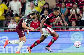 Carrascal fez o gol da vitória do Flamengo sobre o Fluminense –