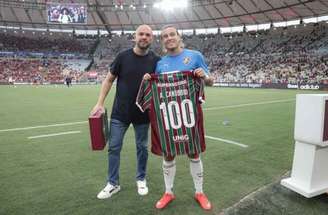 Canobbio completou 100 jogos pelo Fluminense –