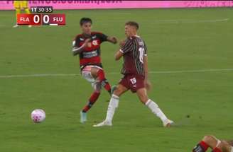 Árbitro Rafael Rodrigo Klein apitou o clássico entre Flamengo e Fluminense –