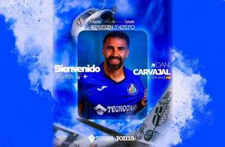 Carvajal fez nesta terça-feira (13) o primeiro treino no Getafe –