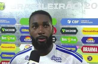 Gerson fala ao torcedor do Cruzeiro após derrota do time –