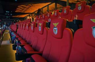 Imagens do novo camarote do Estádio da Luz, do Benfica, de Portugal –