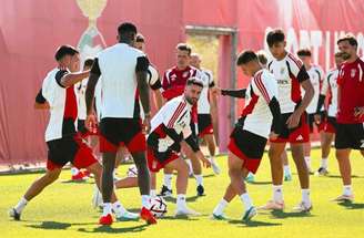 Atividade de preparação do Celtic antes de encarar o Benfica –