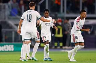 Endrick participou de dois gols do Real Madrid na vitória sobre a Roma –