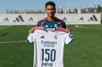 Bellingham já atingiu a marca de 150 jogos pelo Real Madrid –