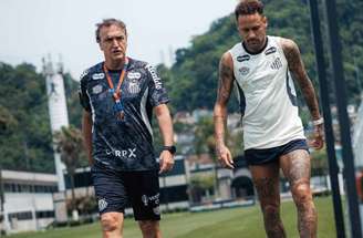 Neymar está confirmado por Cuca para o jogo contra o Flu –