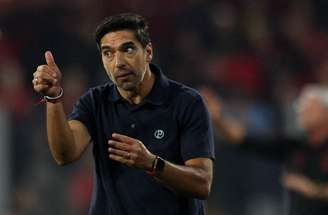 Abel Ferreira comandou o Palmeiras contra o Athletico neste sábado –