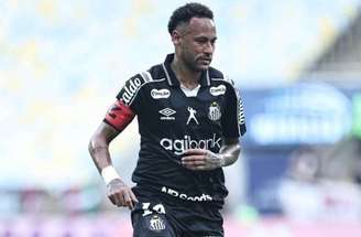 Neymar teve uma boa atuação no duelo entre Fluminense x Santos, no Rio de Janeiro –
