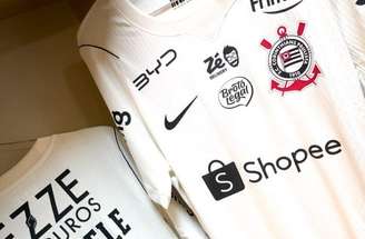Marca ficará exposta no número da camisa corintiana –