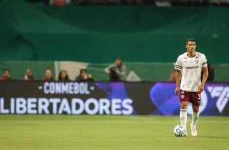 Thiago Silva em ação pelo Fluminense nesta Libertadores  –