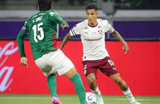 Guilherme Arana, lateral do Fluminense, diante do Palmeiras  –